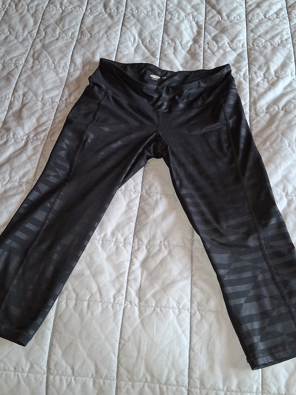 Old Navy Black Athletic Leggings - L/G
